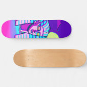 Synthwave Farao Skateboard (Horizontaal)