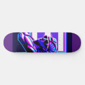 Synthwave Farao Skateboard (Horizontaal)