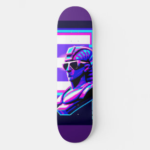 Synthwave Farao Skateboard