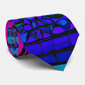 Synthwave Farao Stropdas (Opgerold)