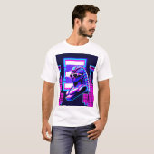 Synthwave Farao T-shirt (Voorkant volledig)