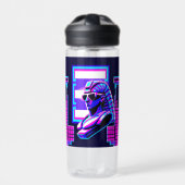 Synthwave Farao Waterfles (Voorkant)