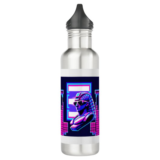 Synthwave Farao Waterfles (Links)