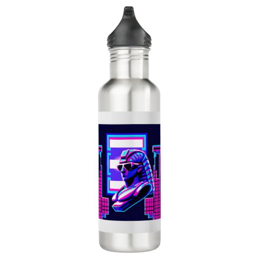 Synthwave Farao Waterfles (Rechts)