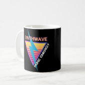 Synthwave Koffiemok (Voorkant links)