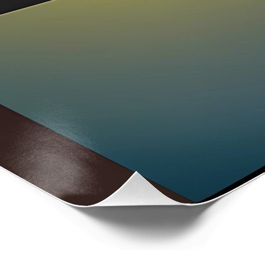 Synthwave Neurality Modernist II Perfect Poster (Hoek)