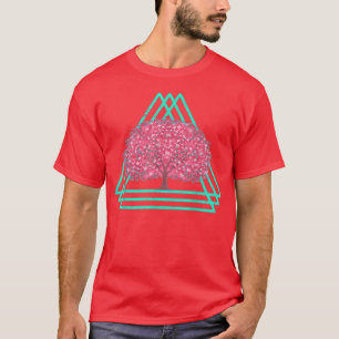 Synthwave Sakura Japan Vaporwave Cherry T-shirt