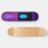 Synthwave Shred Edition 1 Skateboard (Horizontaal)