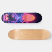 Synthwave Shred Edition 2 Skateboard (Horizontaal)