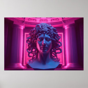 Synthwave Sirens: Vaporwave-gesprek met Medusa Poster