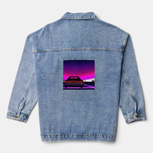 Synthwave voiture outrun rétrowave futuresynth sci