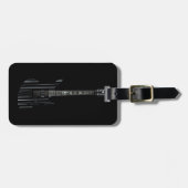 Synyster Guitar Bagagelabel (Voorkant horizontaal)