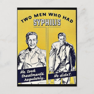 Syphilis Briefkaart
