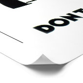 Syphilis is een menu 1940 WPA Poster (Hoek)