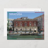 Syracuse - Italië Briefkaart (Voorkant / Achterkant)