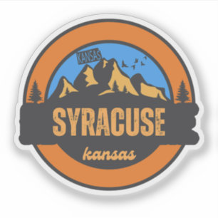 Syracuse, Kansas Sticker