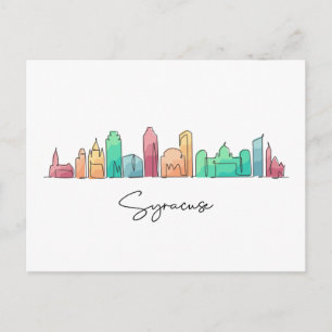 Syracuse NEW YORK Briefkaart