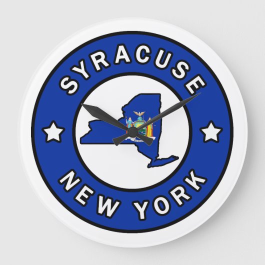 Syracuse New York Grote Klok (Voorkant)