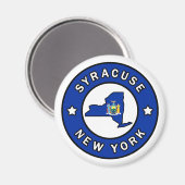 Syracuse New York Magneet (Voorkant / Achterkant)