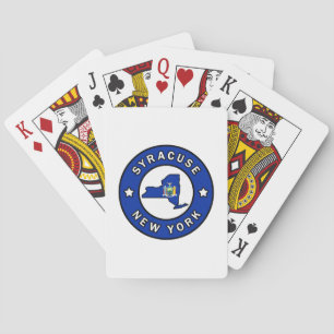Syracuse New York Pokerkaarten