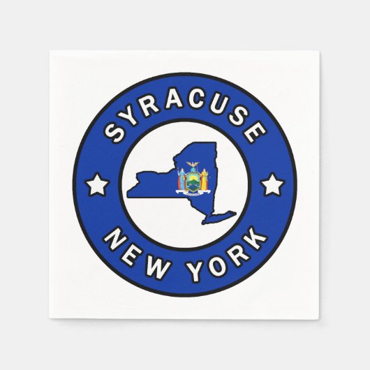 Syracuse New York Servet (Voorkant)