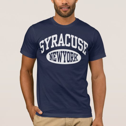 Syracuse New York T-shirt (Voorkant)
