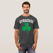 Syracuse St Patricks Day Parade Irish Shamrock T-shirt (Voorkant volledig)