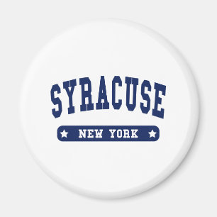 Syracuse T-shirts op de stijl van het New York Col Magneet