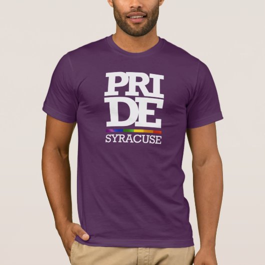 SYRACUSPRIDE — .png T-shirt (Voorkant)