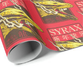 Syrax New Year | 新年快乐 Cadeaupapier (Rol Hoek)