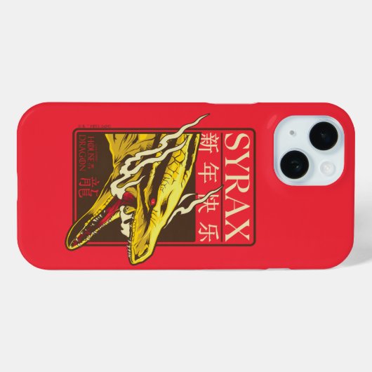 Syrax New Year | 新年快乐 Case-Mate iPhone Case (Achterkant (horizontaal))