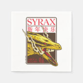 Syrax New Year | 新年快乐 Servet (Voorkant)