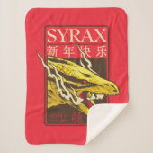 Syrax New Year | 新年快乐 Sherpa Deken (Voorkant)