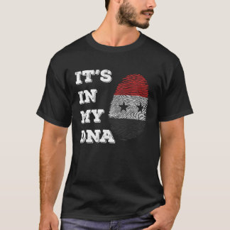 Syrer Trots Herkomst Syrië Vlaggenstaat Vlag DNA V T-shirt