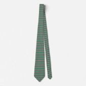 Syria Flag Brick Pattern Stropdas (Voorkant)