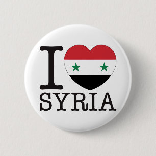 Syria Love v2 Ronde Button 5,7 Cm