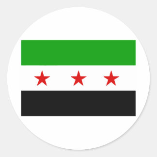 syria ronde sticker