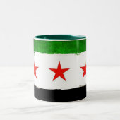 Syrian Flag Ceramic Mug (Centre)