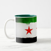 Syrian Flag Ceramic Mug (Gauche)