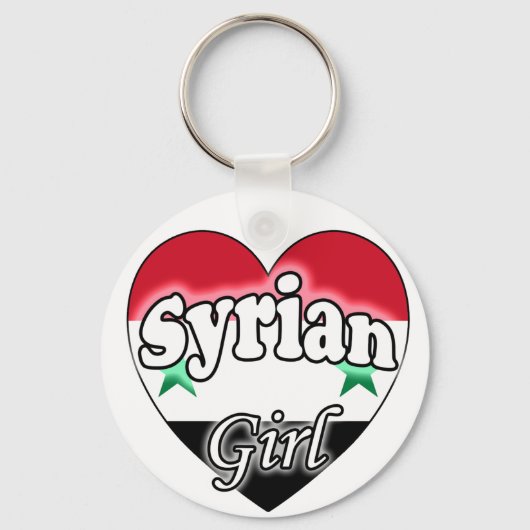 Syrian Girl Sleutelhanger (Voorkant)