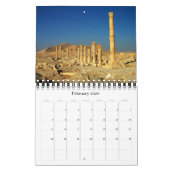Syrie - Anciennes ruines 2026 Calendrier (Feb 2026)