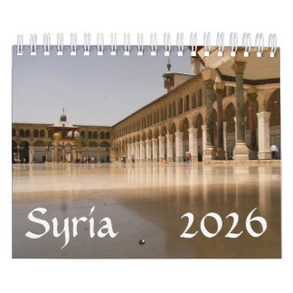 Syrie CALENDRIER 2026