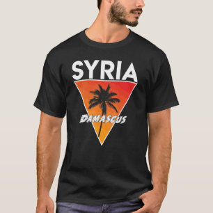 Syrië Met Zonnige Kleuren T-shirt