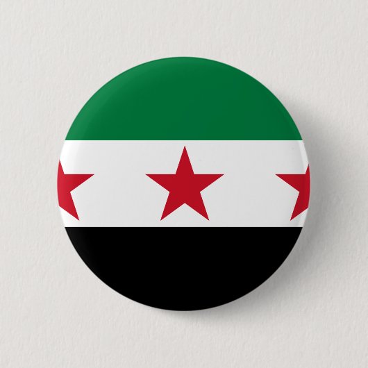 syrië oppositie ronde button 5,7 cm (Voorkant)