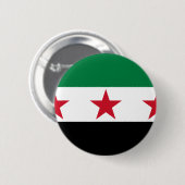 syrië oppositie ronde button 5,7 cm (Voorkant /achterkant)