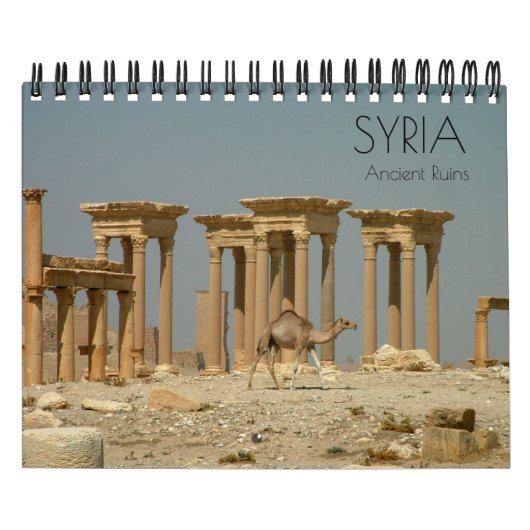 Syrie - Ruines Antiques Calendrier 2027 (Protection)