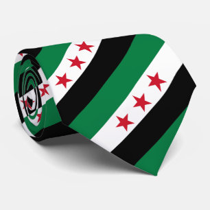 Syrië stropdas, Onafhankelijkheid, Stripes, Syrisc Stropdas