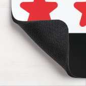 Syrië vlag pad muis muismat (Hoek)