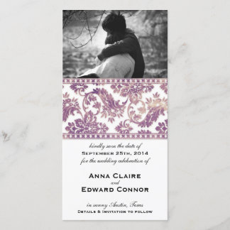 Syringa Vintage Damast Kant Save the Date