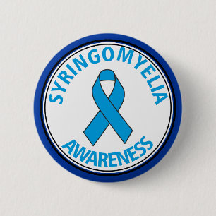 Syringomyelia Awareness Ribbon Button